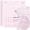 medicube Salmon Dna Pdrn, Maschera In Gel Di Collagene Rosa, Da Notte, Per Una Pelle Luminosa Ed Elastica, Idratante, Rassodante E Idratante, 4 Pezzi (Confezione Da 1)
