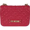 Love Moschino Borsa Quilted Pu Fuxia, BORSA A SPALLA Donna, Fucsia, 19x26x9