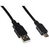 Link LKCUSBM2 Cavo USB 2.0 Mini B 5 Poli per Ricarica O Trasmissione Dati in Rame MT.1,8