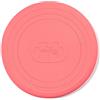 Bigjigs Toys Frisbee Flying Disc (rosa corallo) Frisbee in silicone per bambini, dischi volanti di qualità, giocattoli da spiaggia e giardino per i più piccoli