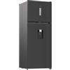 Whirlpool WHD2 6472W X4E Frigorifero doppia porta a libera installazione, Dual no frost, 70cm, Classe E, Pearl Inox, 38 dbA, h187 cm