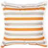 Marinette Saint-Tropez Cuscino da Esterno rigato Mistral 50x50 cm Corallo