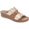 Scholl CALZATURA ABERDEEN PRINTED SYNTH+LAM LEATHER W ROSE GOLD 37