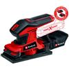 EINHELL Levigatrice Orbitale Diritta a Batteria 18 V Nero e Rosso - 4460725