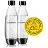 Sodastream pet bottle duopack fuse (2 bottles, 1l, black) (1741260410)