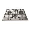 Hotpoint Ariston - Piano Cottura A Gas Pcn 642 T/ix/har 59cm-inox