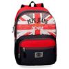 Pepe Jeans Calvin Zaino Doppio Scomparto Multicolore 32x45x15 cms Poliestere 21.6L