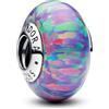 PANDORA Moments 791691C05 - Braccialetto Moments in argento Sterling, colore: viola brillante, misura unica, Argento sterling, Opale