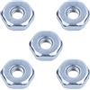 AUMEL 5 Pezzi Dadi di Copri del Catena per STIHL Motosega MS170 MS171 MS180 MS181 MS250 MS251 MS211 MS390 e Altri Modelli, AUMEL M8 Dado in Acciaio Inox Ricambi Dado Accessori