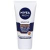 Nivea (Beiersdorf SpA) Nivea Men Sensitive Viso e Barba Cream Gel 50 ml, Crema viso uomo per un sollievo dalle irritazioni ml