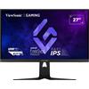 Viewsonic XG275D1-4K Monitor PC 68,6 cm [27] 3840 x 2160 Pixel 4K Ultra HD LED Nero (ViewSonic - monitor gaming 27 [26.9 viewable] @ 160 Hz IPS 300 cd/m? 1000:1 HDR10 0.5 ms 2xHDMI, DisplayPort, USB-C spea [XG275D1-4K]