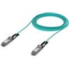 Ubiquiti Cavo a fibre ottiche Ubiquiti UACC-AOC-QSFP28-20M cavo InfiniBand e in fibra ottica Colore acqua (Long-range QSFP28 direct - attach cable with 100 Gbps max data rate. 20M Warranty: 24M) [UACC-AOC-QSFP28-20M]