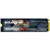 Integral INSSD4TM2280G4AP2X drives allo stato solido 4 TB M.2 PCI Express 4.0 NVMe TLC (4TB - 4000GB SSD 2280 NVME 1.4 PCIe Gen4 x4 R-7200MBs W-6200MBs IOPS R-950K W-1400K TBW 2400 ADVANTAGE PRO-2 INTEGRAL) [INSSD4TM2280G4AP2X]