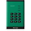 iStorage Hard disk esterno iStorage diskAshur3 HDD disco rigido 2 TB USB tipo-C 3.2 Gen 1 [3.1 1] Verde (diskAshur3 256-bit 2TB - Green) [IS-DA3-256-2000-GN]