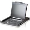 ATEN CL1000N switch per keyboard-video-mouse (kvm) Montaggio rack Nero - TASTIERA TEDESCA [4710423779976]