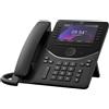 Cisco 9861 telefono IP Nero, Carbonio 10 linee LCD Wi-Fi (CISCO DESK PHONE CARBON - BLACK) Versione Tedesca [DP-9861-K9=]