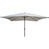 LIF Ombrellone da Giardino 2x2 mt in Alluminio colore Bianco - JDMU-007 Pully New
