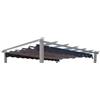 VivaGarden Telo Copertura per Pergola Jan 3 x 3 mt colore Grigio - GA802097