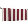 Garden Friend Tenda da sole da Esterno a Caduta Avvolgibile 250x200 cm poliestere colore a Righe Bordeaux - T1372028/E