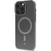 CELLY MAGSUIT1079BK - Custodia Celly Magsuit per iPhone 16 Pro con MagSafe semi-trasparente - Nero