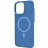 CELLY Custodia Celly Magsuit per iPhone 16 Pro con MagSafe semi-trasparente Blu