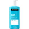 Neutrogena Hydro Boost Crema Corpo Idratante Fluida Gel Con Acido Ialuronico 400 Ml