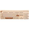 WE Pop Pack tastiera + mouse senza fili: colore beige/crema - connessione 2,4 Ghz - con tastierino numerico - batterie incluse