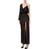 ELISABETTA FRANCHI ABITO RED CARPET ASIMMETRICO - AB28827E2 - nero