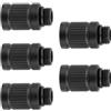 GMBYLBY 5Pcs Valvole Pneumatici Bici Adattatori Pompa Biciclette Valvole Connettore Spesso Convertitore FV/AV Ugello Gonfiabile Adattatori di Gonfiaggio