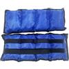GUTEINTE 1 Paio Pesi per Polsi e Caviglie, con Cinturino Regolabile per Allenamento Fitness, Passeggiate, Jogging, Ginnastica, Aerobica, Palestra (Blu, 2 Chilogrammi)