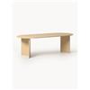 Westwing Collection Tavolo ovale in legno Toni, varie misure - Beige