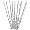 FTVOGUE 8 PEZZI PUNTE ELICOIDALI IN ACCIAIO, 4MM,4.2MM,4.5MM,5MM,5.2MM,6MM,8MM,10MM, PER LEGNO, ALLUMINIO, PLASTICA