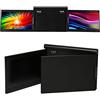 Sxhlseller Monitor Portatile Triplo, Extender Doppio Schermo per Laptop, Display IPS HD 1080P da 13,3 Pollici, Plug And Play di Tipo C, Compatibile con PC Windows OS X(X50 A)