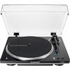 Audio-Technica AT-LP70XBT Giradischi wireless completamente automatico con trasmissione a cinghia( Nero/Argento)