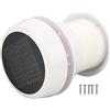KIMISS Ventilatore da Tetto per Camper, Ventilatore di Scarico da Tetto per DC12V Silenzioso Sfiato Ad Energia Solare per Camper, Roulotte, Navi, Yacht