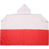 AZ FLAG BANDIERA POLONIA - BODY BANDIERA POLACCA 90 x 150 cm per tifosi con maniche - AZ FLAG