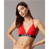 Calvin Klein Top bikini a triangolo Donna