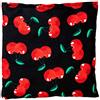 Giraffenland Cuscinetto termico - Semi di lino - cherry-black - 12x12cm - piccolo - Microonde, forno e frigorifero