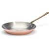 DE BUYER PRIMA Matera 6450.28 Padella, Rame, Arancione, 53 x 28 x 9,8 cm