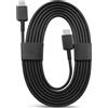 SAMSUNG CAVO DATI USB-C Type C ORIGINALE EP-DW767JBE 1,8M BLACK BULK PER GALAXY USB-C CONNECTOR