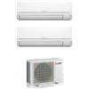 Mitsubishi Electric CLIMATIZZATORE MITSUBISHI MSZ-HR DUAL SPLIT INVERTER 9000+12000 BTU GAS R 32 A++ MXZ-2HA40VFZ