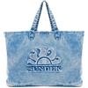 Sundek Rogers Borsa Mare Grande In Tinto Capo Denim