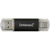 Intenso flash drive twist 64gb usb 3.2 + usb-c