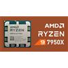 Amd cpu ryzen 9, 7950x, am5, 4.50ghz 16 core, cache 64mb, 170w, wof
