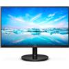 Philips monitor 21,5 led va 16:9 fhd 4ms 200 cdm, vga/hdmi, multimediale
