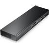 Zyxel switch managed 24 porte gigabit + 2 porte sfp gigabit, supporto ipv6, vlan, design senza vento