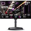 Cooler master monitor gaming 27 oled 16:9 qhd 0,3 ms 240hz, dci-p3 98,5, adobe rgb 95,3, pivot, usb-c dock, dp/hdmi, multimediale, tempest gz2711
