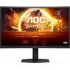 Aoc monitor gaming 27 led va qhd 1ms 300 cdm 180hz, reg altezza, dp/hdmi