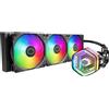 Cooler master dissipatore a liquido masterliquid 360 atmos argb gen 2, sickleflow v2 120 argb