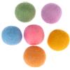 TIAKI Palline da gioco in feltro per gatti TIAKI - set di 6 (Ø 4 cm ciascuna)